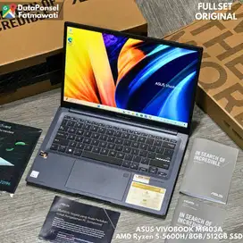 ASUS VIVOBOOK M1403QA RYZEN 5-5600H 8GB/512GB FULLSET ORIGINAL