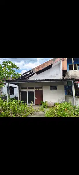 Beli tanah bonus rmh lama d jl tj Harapan (jl media) lokasi strategis