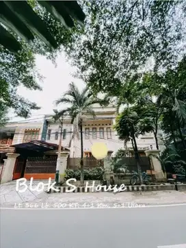 FoRumah Mewah Area Elit Blok S dkt SCBD, Kebayoran Baru, Jakarta Seltn
