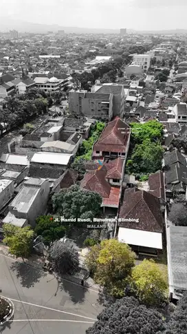 3 Rumah Jejer Hitung Tanah Di Jalan Hamid Rusdi, Bunulrejo Malang(370)