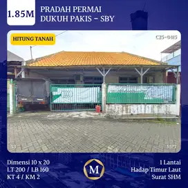 JUAL TANAH PRADAH PERMAI SURABAYA DUKUH PAKIS SATELIT SUKOMANUNGGAL