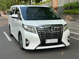 JUAL ALPHARD G ATPM AT PUTIH 2017‼️