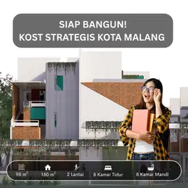 Kost Siap Bangun di Lokasi Strategis dan Asri Kota Malang