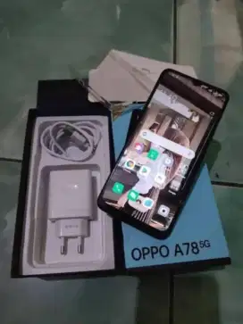 Hp Oppo A78 5G ram 8/128