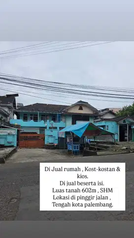 20 Kos PTC Kenten sapta Marga Kota Palembang Murah + Kios