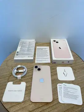 Second iBox iPhone 13 128GB Pink Fullset Anti Blokir