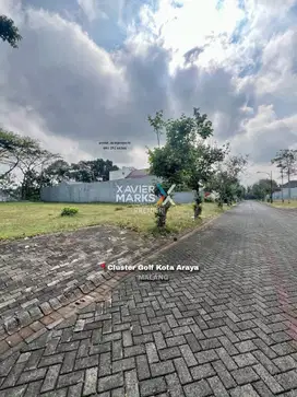 Tanah Kavling Backyard Lapangan Golf Di Cluster Golf Araya Malang(368)