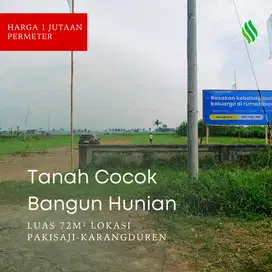 Dijual tanah di Pakisaji dekat Kepanjen dan Mitra10, cocok bangun huni