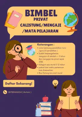 BIMBEL PRIVAT (HOME TO HOME)