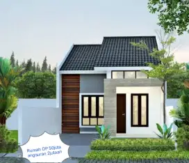 Rumah pesen bangun segera siap huni  Dp 50juta kpr by bank
