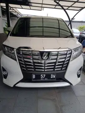 DIJUAL Toyota Alphard PUTIH Tahun 2015 mulus, wangi dan TERAWAT