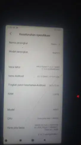 XIOMIN REDMI 5 RAM 2