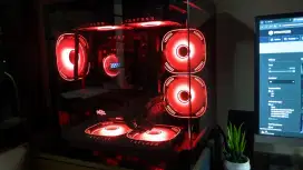 PC Gaming Aesthetic Intel i3-12100f 8GB Ram RX 580 8GB