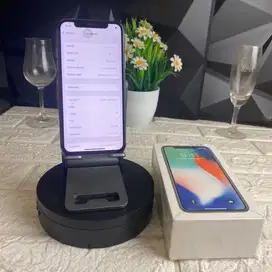 iphone X 64gb Ex ibox Fullset ori Bisa COD dan TT