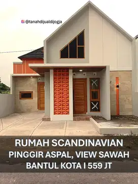 Rumah dekat RSUD Bantul Pinggir Jl Aspal di Trirenggo Proses Bangun
