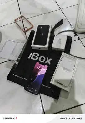 IPHONE 11 64gb EX IBOX BLACK ( Pembelian July 2024 )