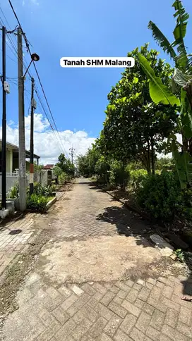 DAPATKAN TANAH IDAMAN KOTA MALANG LOKASI STRATEGIS POTENSI TINGGI MURA