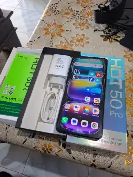 Infinix Hot 50 Pro 8/256 fullset original garansi resmi