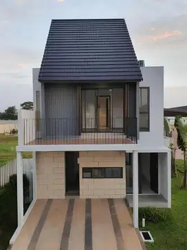 Rumah Attic 7x15 105m 3KT Cluster Wisteria Metland Menteng