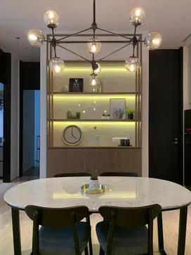 Dijual Lavie All Suites Kuningan 2 bedrooms 122m2 Porte Twr Furnished