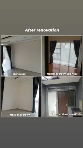 Dijual BU Rumah Cluster Golden Park 2 BSD sudah renovasi direct owner