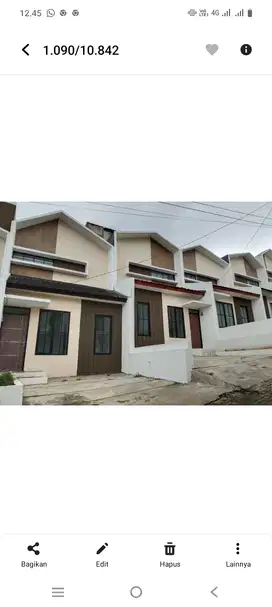 Jual Rumah Readystock Siap Huni DP 5jt All In Bandung