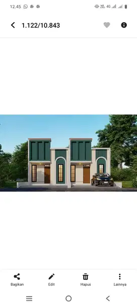 Rumah Strategis Berasa Di Kawasan Asri Bandung