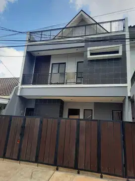 Dijual rumah baru 3 lt di Villa Melati Mas lt.136m hanya 2,790 M