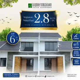 Di jual rumah ready, type cluster di rajeg dp all in 6jutaan
