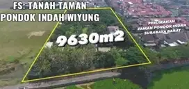 JUAL TANAH PONDOK WIYUNG INDAH BARAT SURABAYA (Tjin2Area)