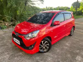 Low KM Toyota Agya 1.2 G TRD Sportivo Bensin-AT 2019 Merah LBR