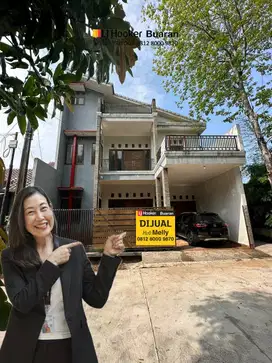 Rumah Asri Jalan Pandan Wangi Komplek Perum Bulog Pondok Melati Bekasi