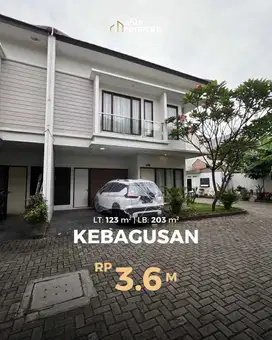 JUAL RUMAH BARU DI KEBAGUSAN, JAKARTA SELATAN.