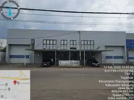 Jual lelang Bank murah Gudang & Kantor Komple Industri De Prima Terra