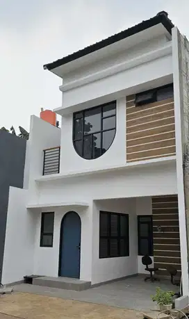 Rumah Cantik Dalam Cluster di Jati Padang Pasar Minggu Dekat Stasiun