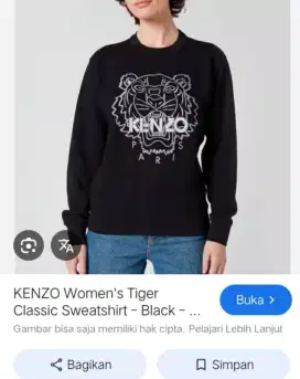 Kenzo embrodier logo sweatshirt