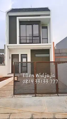 Ruko hadap jalan Beryl Residence pondok jagung alam sutera