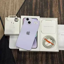 iphone 14 128gb ibox garansi on januari bh 100 fullset original