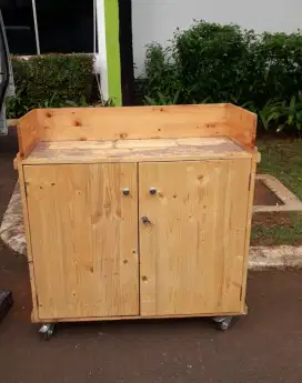 Lengkap GEROBAK kayu pelaratan dll