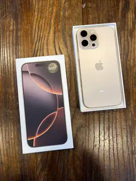 Iphone 16 promax 256GB Desert titanium resmi
