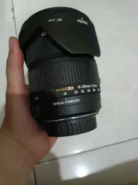 SIGMA 18-200 FOR CANON LIKENEW