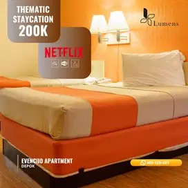 Staycation Apartemen Evenciio Thematic Depok