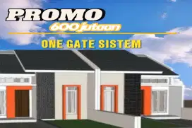 Promo rumah 600 jutaan samping Bintaro