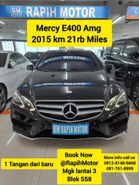 MERCY E400 pakai 2015 Km Antik 21rb