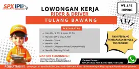 Lowongan kerja kurir Shope Express Kabupaten Tulang Bawang dan Mesuji