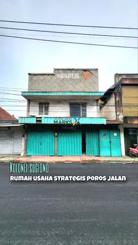 Ruko Rumah Usaha strategis di Kolonel Sugiono Mergosono Malang