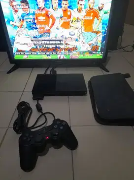 PS 2 Slim SCPH 9006 game kaset Optik Normal Siap pakai