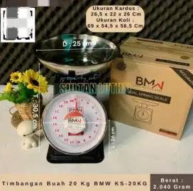 Timbangan Buah 20Kg BMW