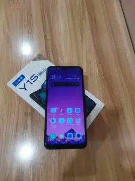 Vivo Y15 ram 4/64 batre 5000mah lengkap MURAH JKS