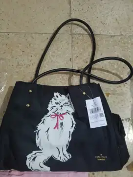 Tas tote Kate Spade kucing bisa nego